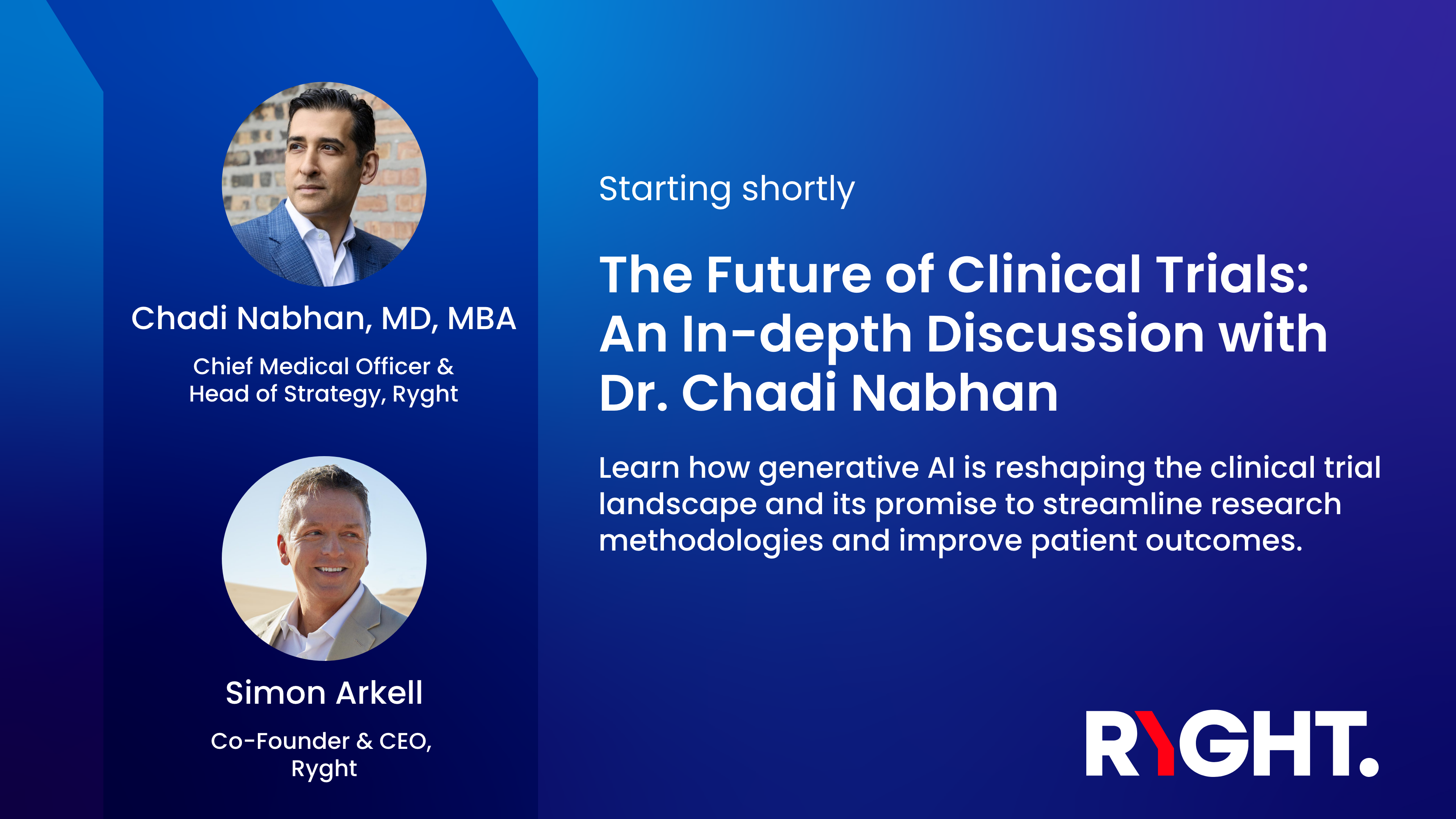 The Future of Clinical Trials:&nbsp;An In-depth Discussion with Dr. Chadi Nabhan
